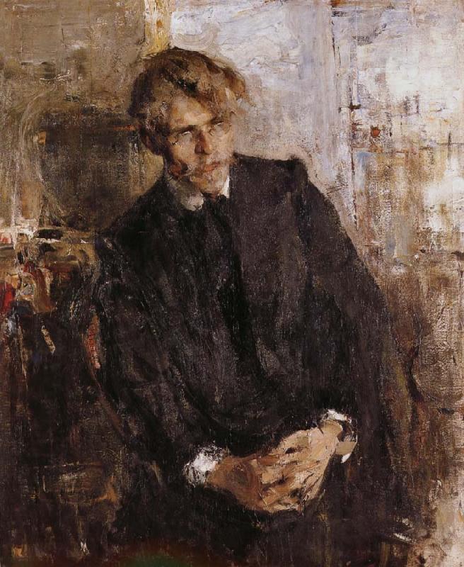 Nikolay Fechin Portrait of man oil painting image